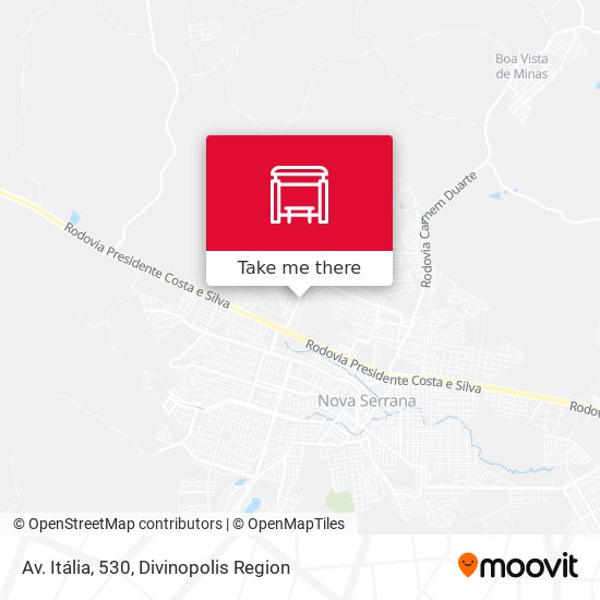 Av. Itália, 530 map