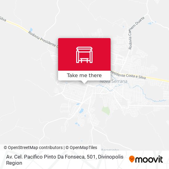Av. Cel. Pacífico Pinto Da Fonseca, 501 map