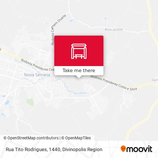 Rua Tito Rodrigues, 1440 map