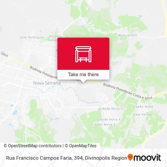 Rua Francisco Campos Faria, 394 map