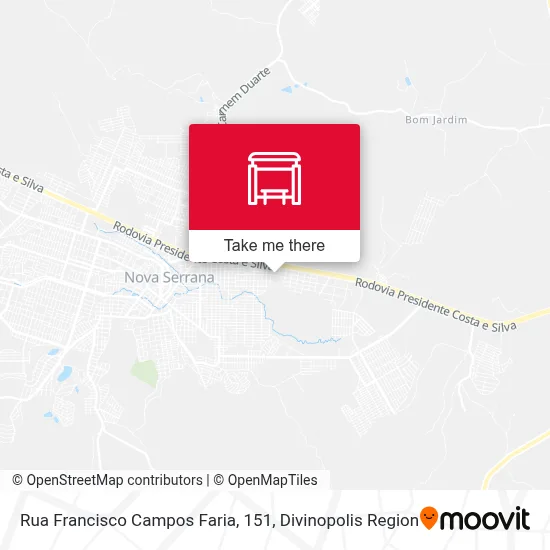 Rua Francisco Campos Faria, 151 map