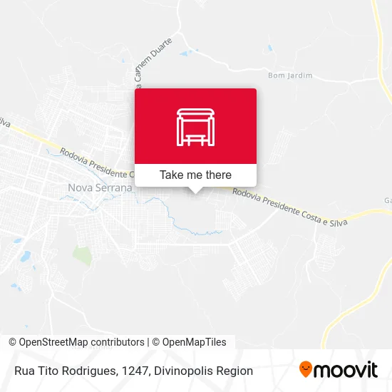Rua Tito Rodrigues, 1247 map