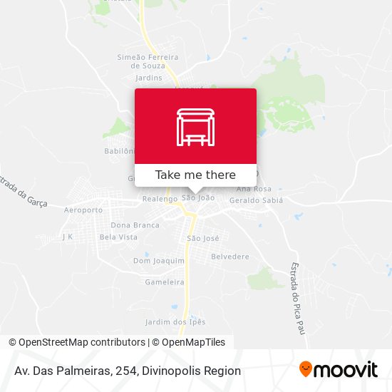 Av. Das Palmeiras, 254 map