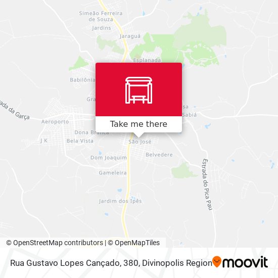 Rua Gustavo Lopes Cançado, 380 map