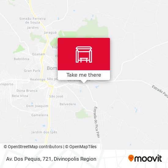 Av. Dos Pequis, 721 map