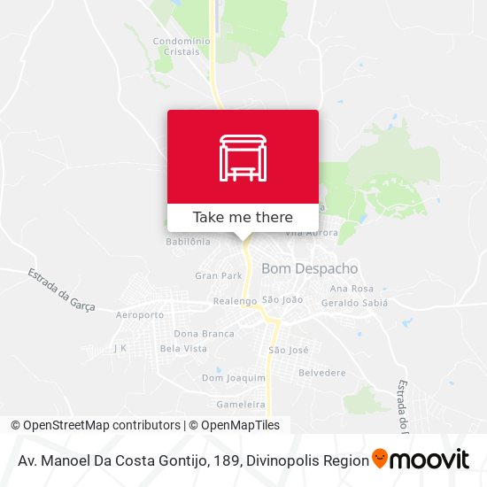 Av. Manoel Da Costa Gontijo, 189 map