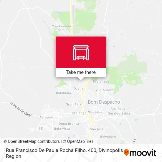 Rua Francisco De Paula Rocha Filho, 400 map