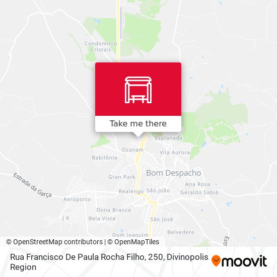 Rua Francisco De Paula Rocha Filho, 250 map