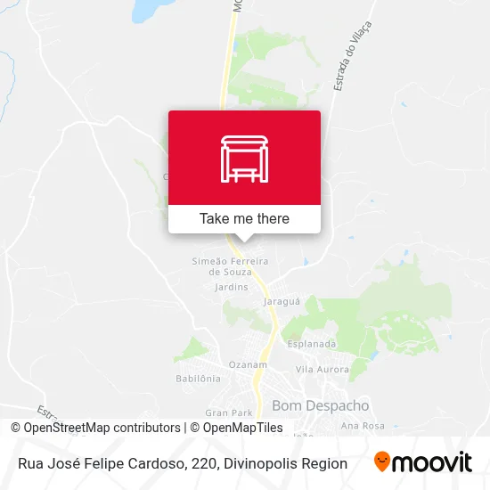 Rua José Felipe Cardoso, 220 map