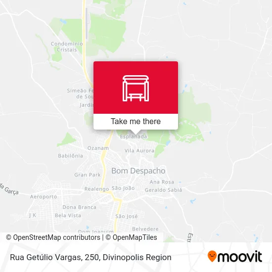 Rua Getúlio Vargas, 250 map