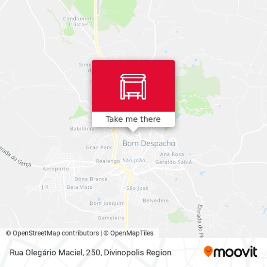 Rua Olegário Maciel, 250 map