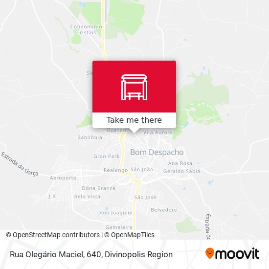 Rua Olegário Maciel, 640 map