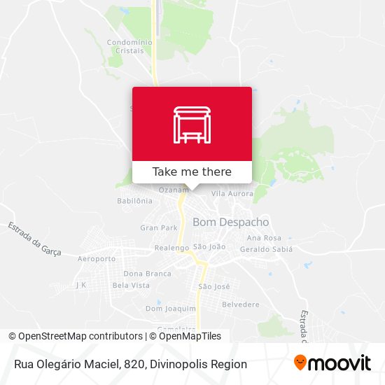 Rua Olegário Maciel, 820 map