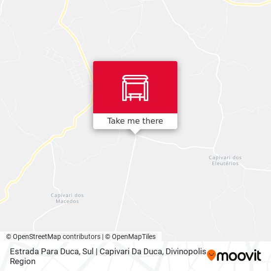 Estrada Para Duca, Sul | Capivari Da Duca map