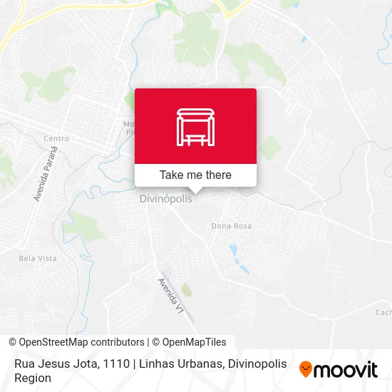 Rua Jesus Jota, 1110 | Linhas Urbanas map