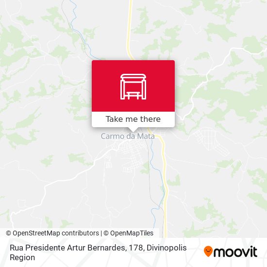 Mapa Rua Presidente Artur Bernardes, 178