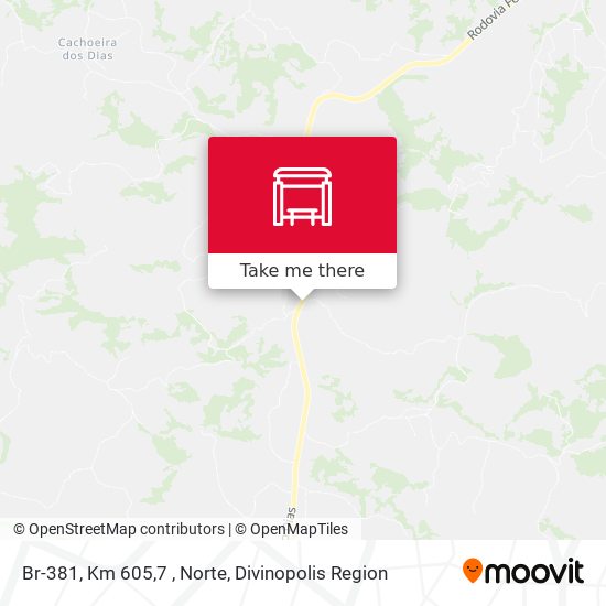 Br-381, Km 605,7 , Norte map