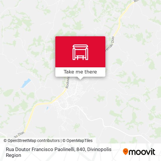 Rua Doutor Francisco Paolinelli, 840 map