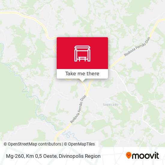 Mg-260, Km 0,5 Oeste map