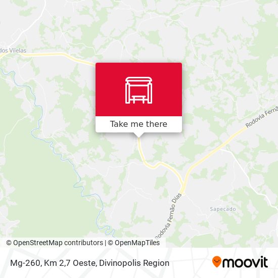 Mg-260, Km 2,7 Oeste map
