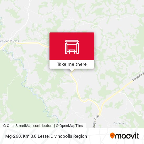 Mg-260, Km 3,8 Leste map