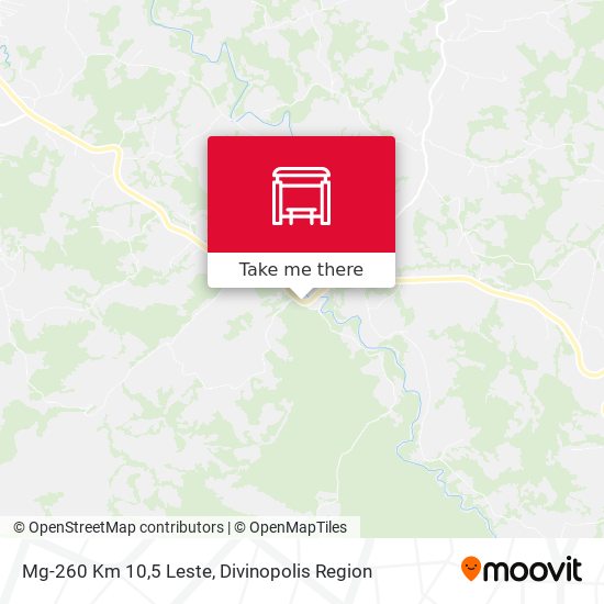 Mg-260 Km 10,5 Leste map