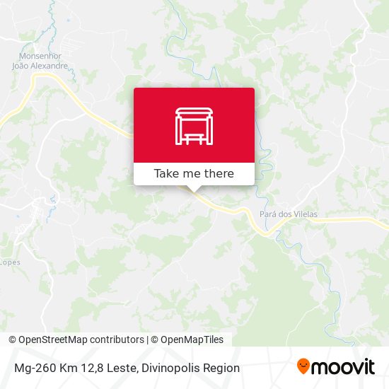 Mg-260 Km 12,8 Leste map