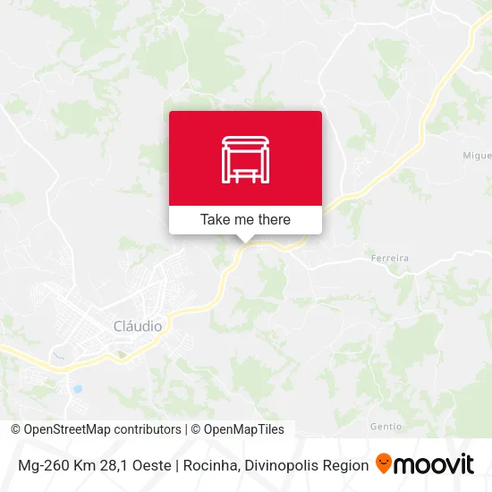 Mg-260 Km 28,1 Oeste | Rocinha map