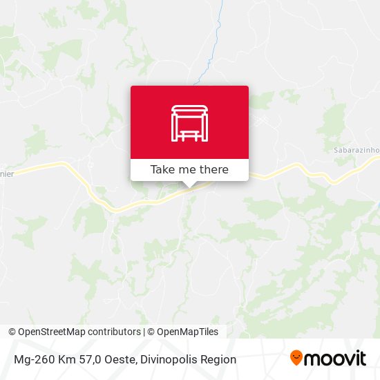Mg-260 Km 57,0 Oeste map