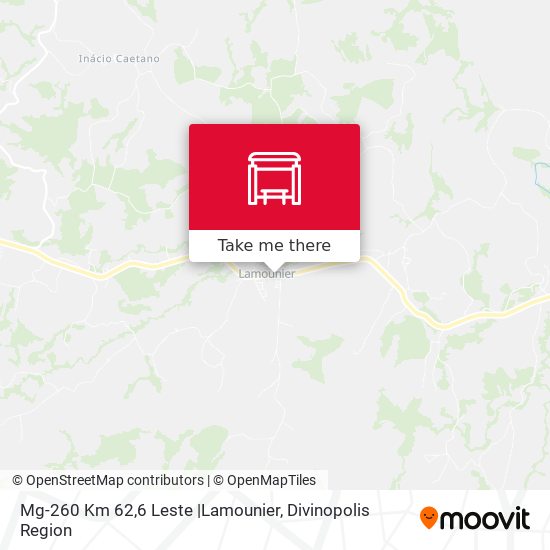 Mg-260 Km 62,6 Leste |Lamounier map
