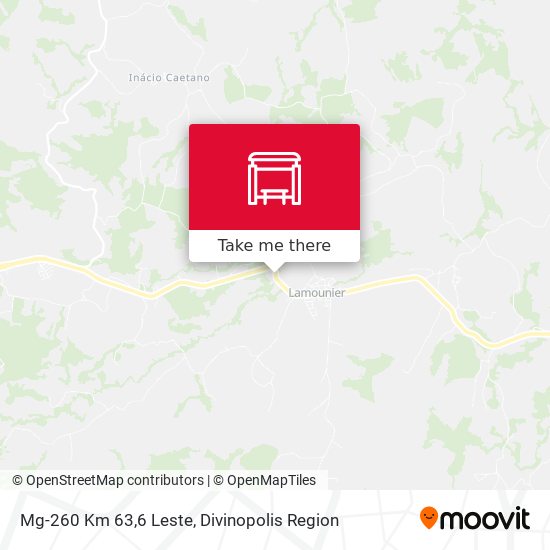 Mg-260 Km 63,6 Leste map