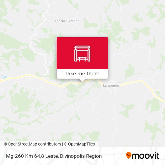 Mg-260 Km 64,8 Leste map