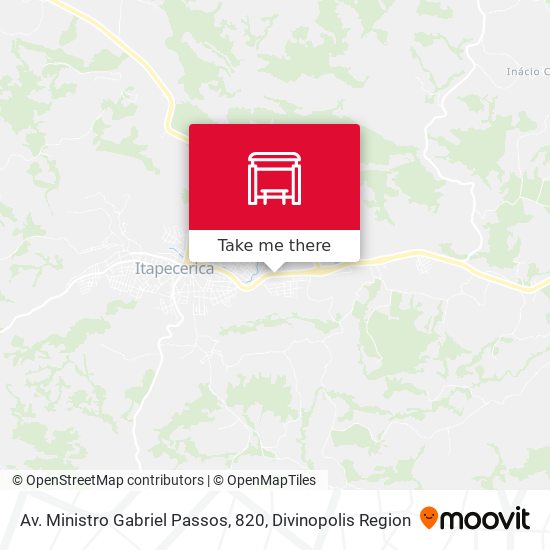 Av. Ministro Gabriel Passos, 820 map