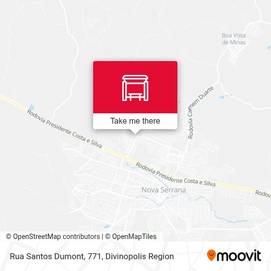 Rua Santos Dumont, 771 map