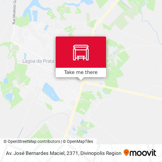 Mapa Av. José Bernardes Maciel, 2371