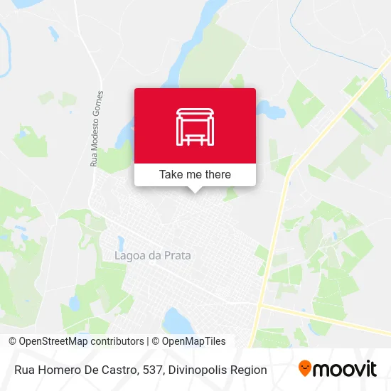 Rua Homero De Castro, 537 map