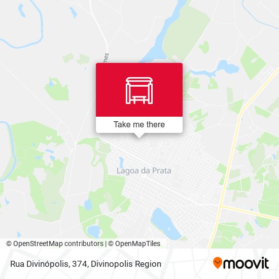 Rua Divinópolis, 374 map