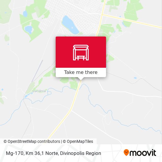 Mg-170, Km 36,1 Norte map