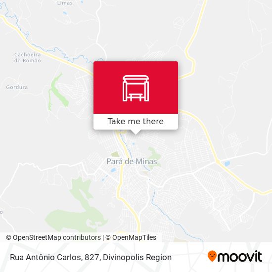 Rua Antônio Carlos, 827 map