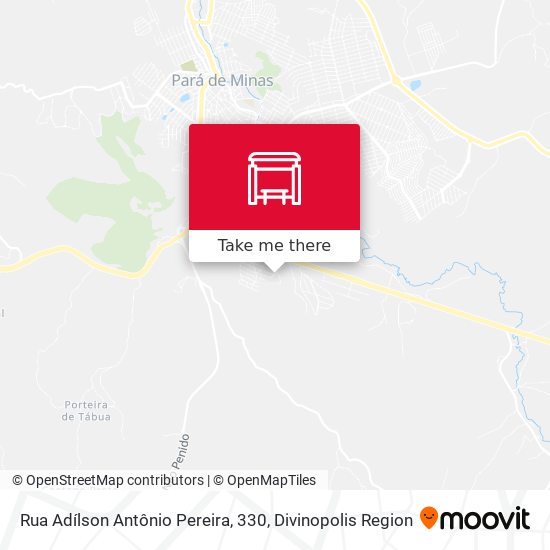 Rua Adílson Antônio Pereira, 330 map