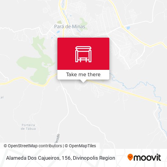 Alameda Dos Cajueiros, 156 map