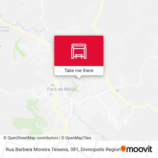 Rua Barbara Moreira Teixeira, 381 map