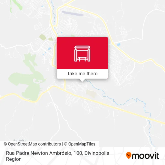 Rua Padre Newton Ambrósio, 100 map