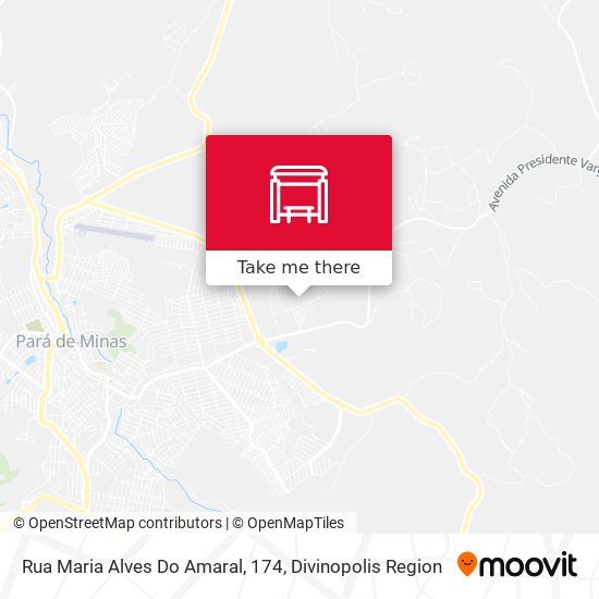 Rua Maria Alves Do Amaral, 174 map