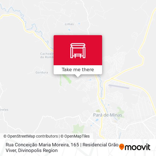 Rua Conceição Maria Moreira, 165 | Residencial Grão Viver map