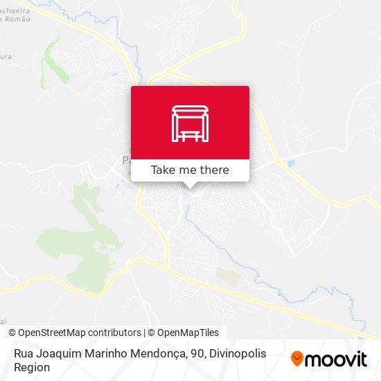 Mapa Rua Joaquim Marinho Mendonça, 90