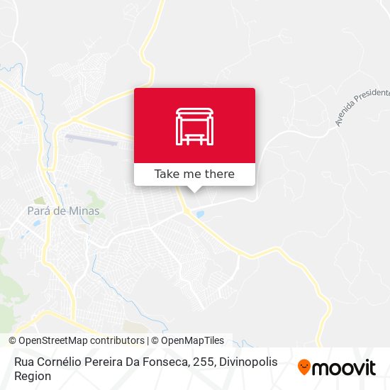 Rua Cornélio Pereira Da Fonseca, 255 map