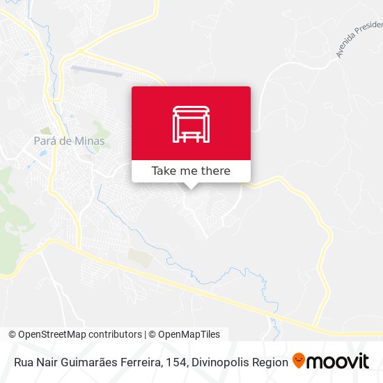 Rua Nair Guimarães Ferreira, 154 map