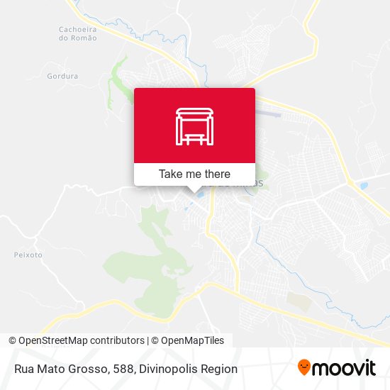 Rua Mato Grosso, 588 map