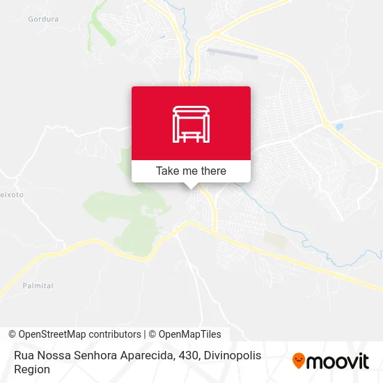 Rua Nossa Senhora Aparecida, 430 map